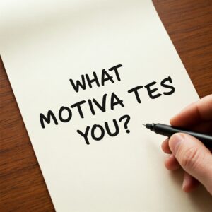 what motivates you